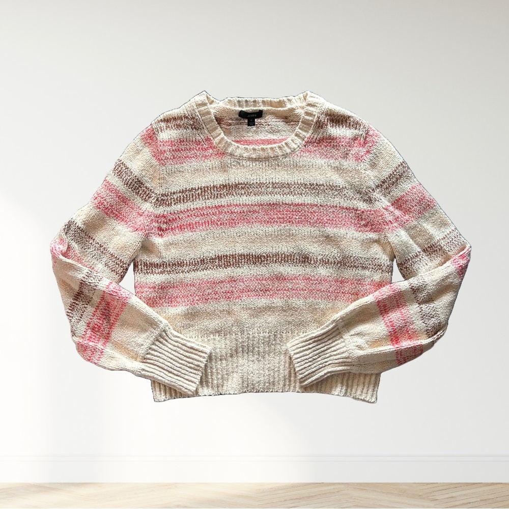 Cropped Knit Sweater